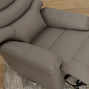 Oslo Antelope - Swivel Glider Recliner With Manual Footrest
