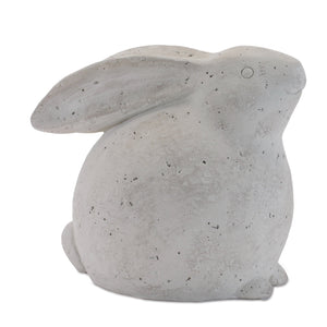 Distressed Bunny Figurine Set of 2