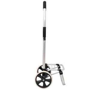 Foldable Shopping Trolley With Wheels And Waterproof Bag - Blue