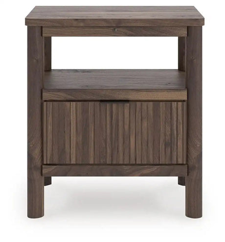 Pamytta - One Drawer Night Stand - Brown - Best Buy Furniture