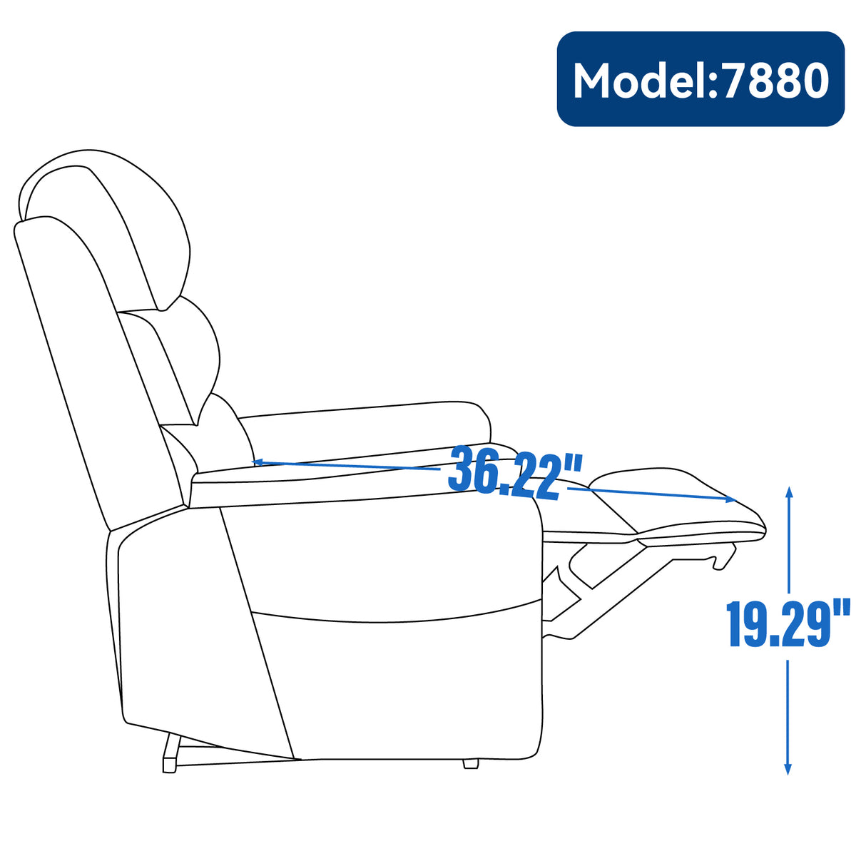 Grey Cat-Proof Leather Dual Motor Infinite Position Power Lift Recliner Chair