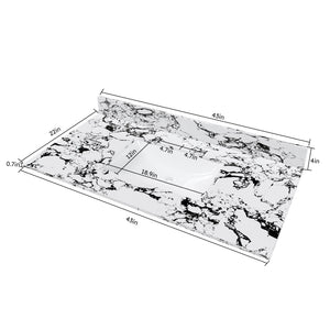 43"x22" Bathroom Vanity Top with Undermount Sink