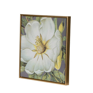Botanical Wall Art Prints, Home Decor For Living Room Dining Room Bedroom Hallway (Set of 4) - Gray