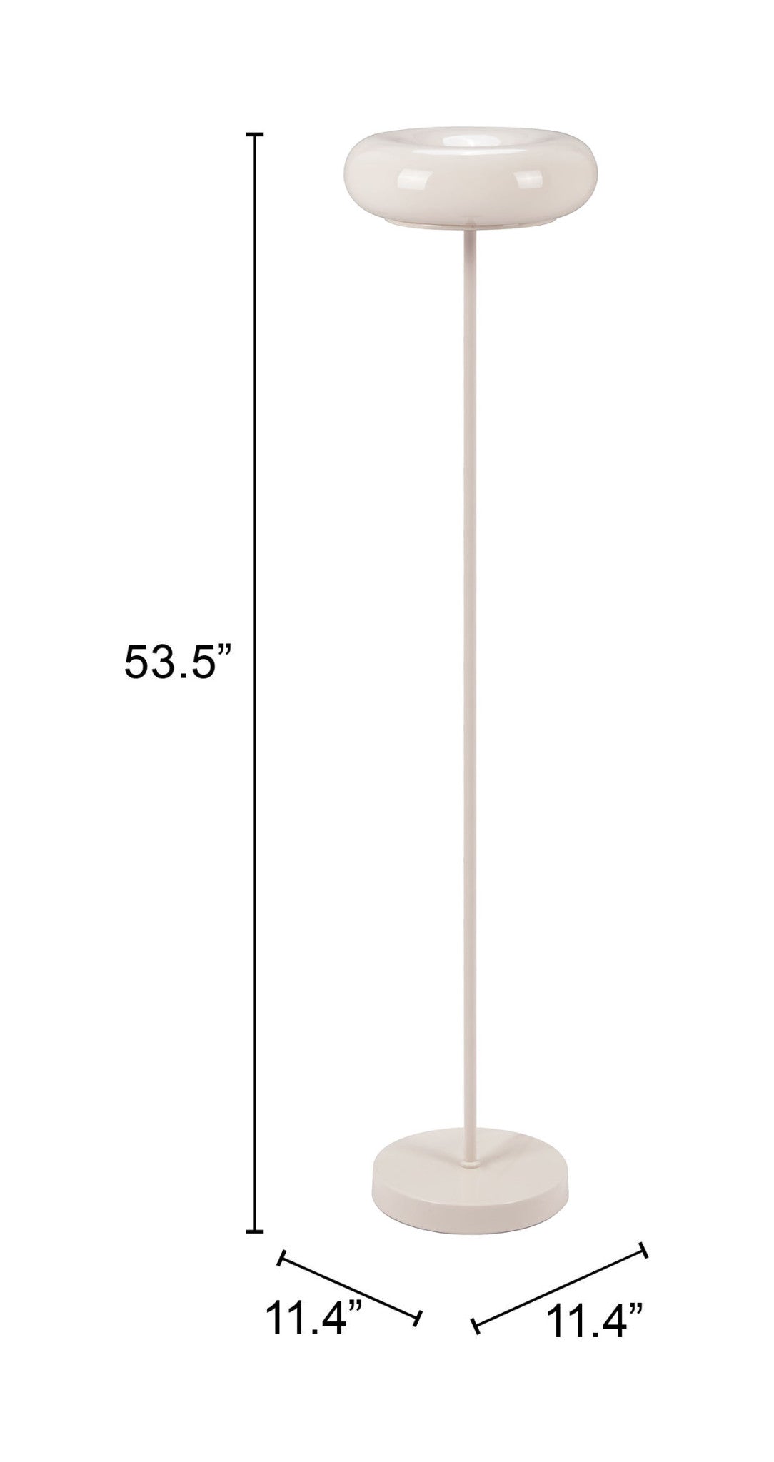 Zuo Modern Munk Floor Lamp