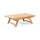 Outdoor Acacia Wood Coffee Table With Open Slat Design - Best Buy Furniture