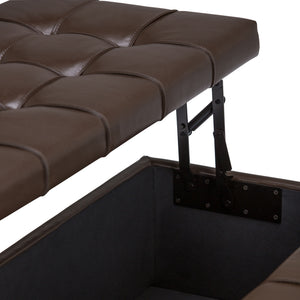 Harrison - Upholstered Coffee Table Storage Ottoman