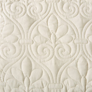 3 Piece Split Corner Pleated Quilted Bedspread