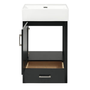 Bathroom Vanity With Sink, Frame And Drawer