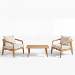 Outdoor Patio Chair Set (Set of 3)
