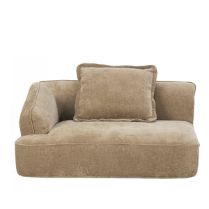 122" Modern L-Shaped Sectional Sofa with Chaise Lounge