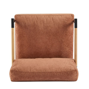 Modern Accent Chair With Cushions, Cozy Seating