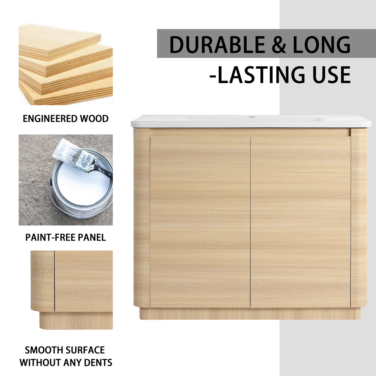 40'' Freestanding Bathroom Vanity