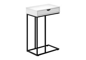 Accent Table, C - Shaped Contemporary & Modern Versatile Design - Best Buy Furniture