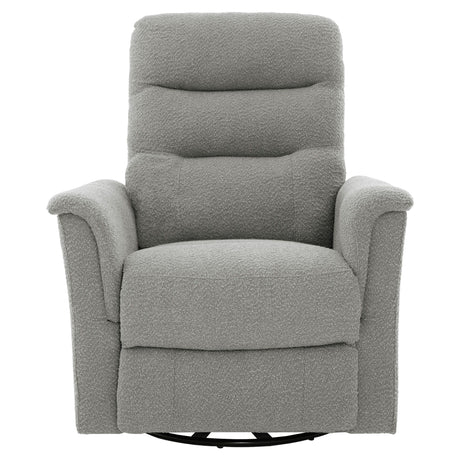Manual Recliner Chair With 8-Point Massage and Swivel Function