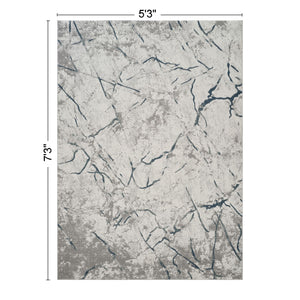 Geometrix - Contemporary Area Rug With Geometric 3D Effect