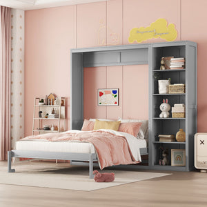 Murphy Wall Bed With Shelves
