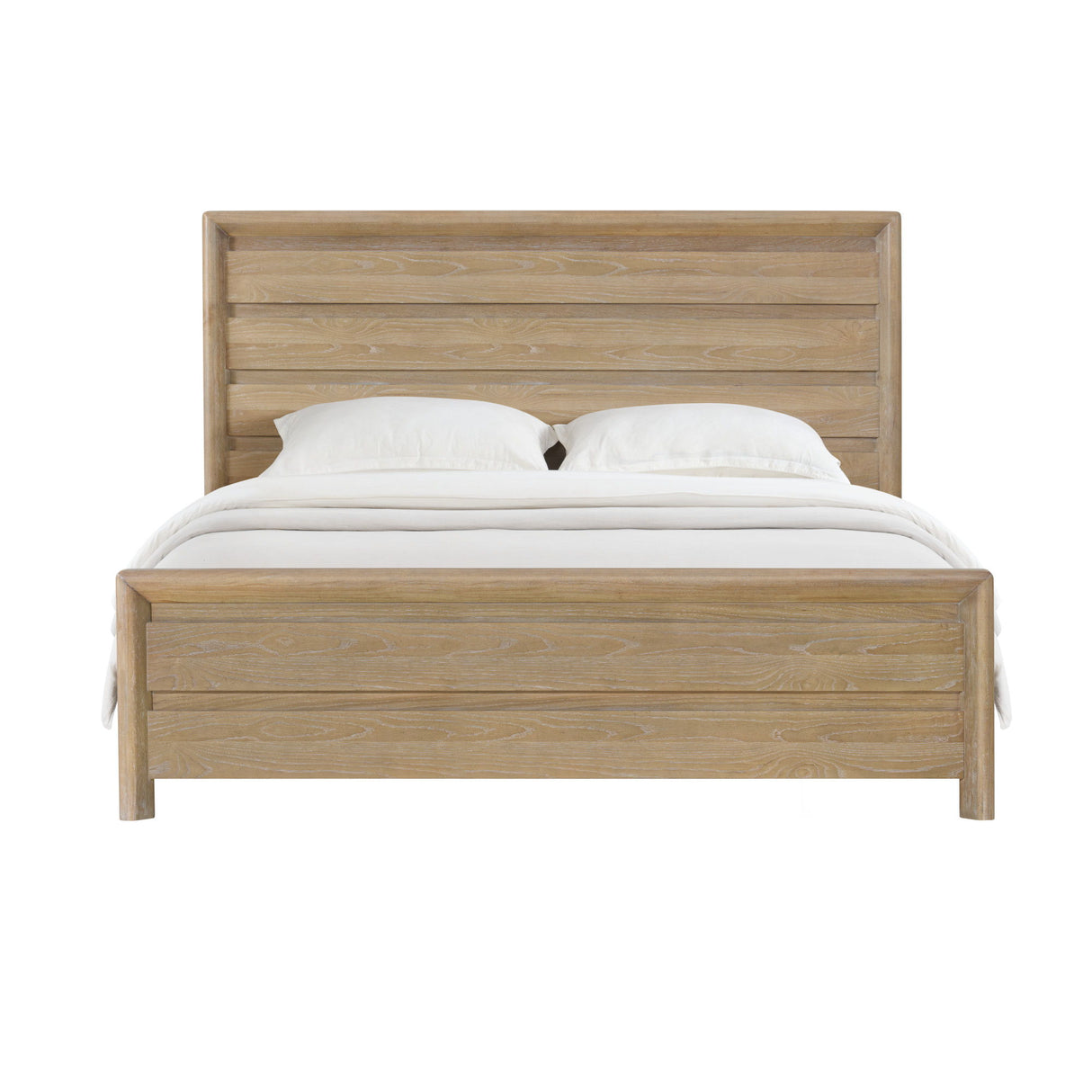 Contemporary Style Panel Bed