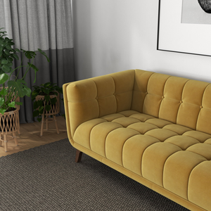 Addison Large Velvet Sofa