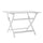 Blissique - Outdoor Foldable Wood Dining Table With Slat Design - Best Buy Furniture