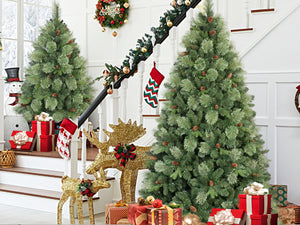 5FT Pre-Lit Artificial Christmas Tree