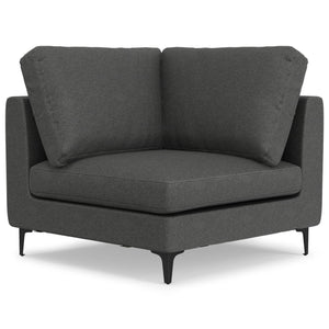 Ava - Mid Century Corner Sectional Sofa Handcrafted