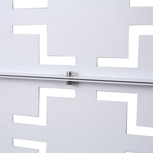Outdoor & Indoor Metal Privacy Freestanding Decorative Screen