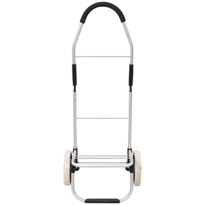 Foldable Shopping Trolley With Wheels And Waterproof Bag - Blue