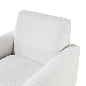 Caius - Arm Chair - White