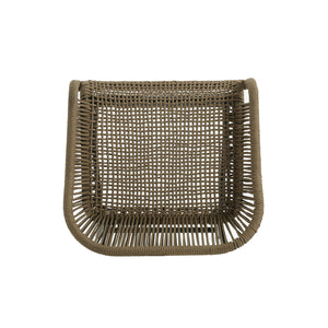 La Push - Outdoor Rope Barstool (Set of 2) - Black / Brown