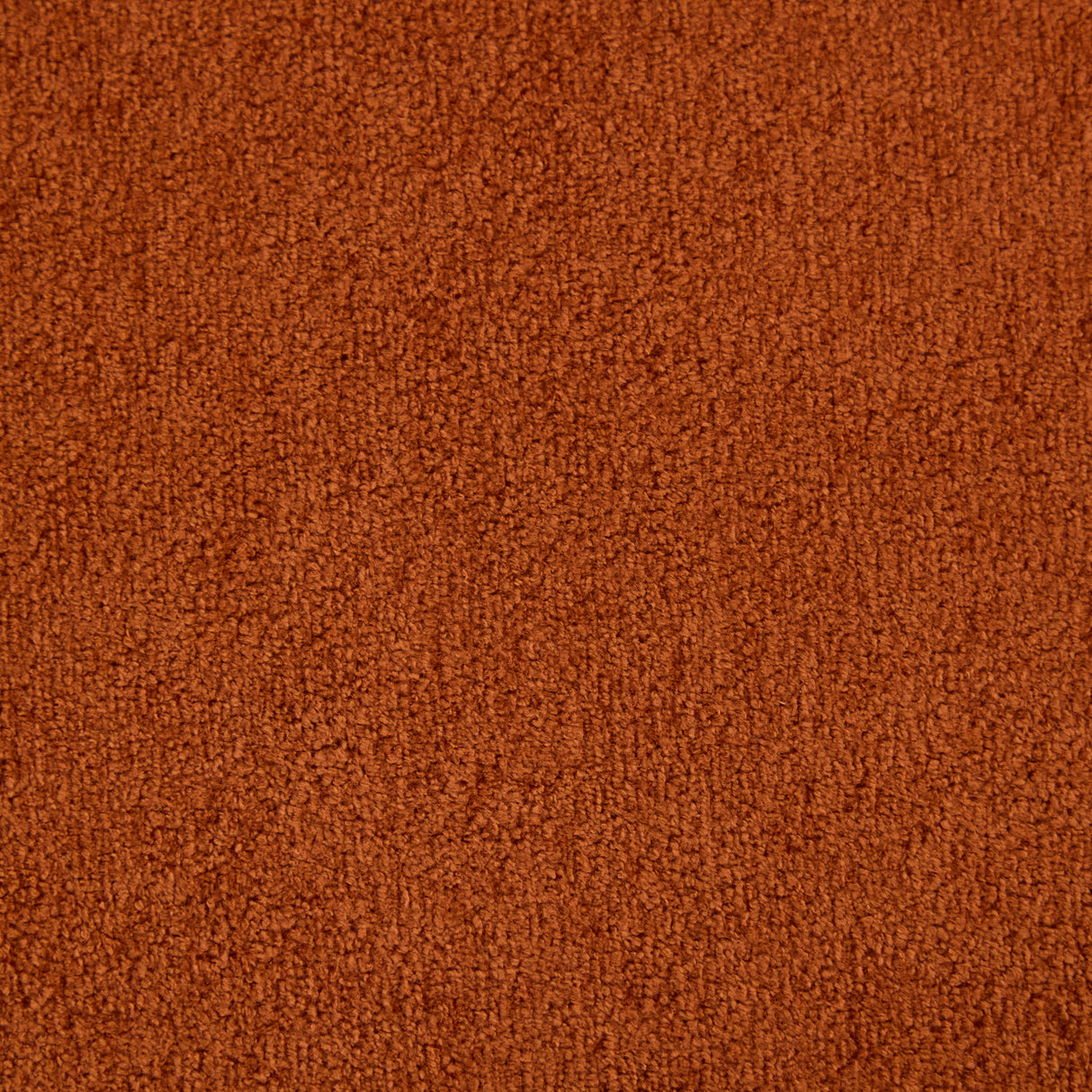 Round Armrest Loveseat (Dark Orange + Brown)