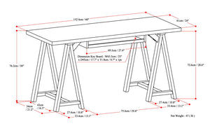 Sawhorse - Handcrafted Desk