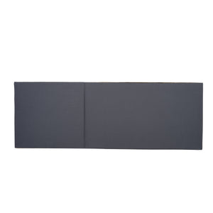 2" Thick Chaise Lounge Cushion in Dark Grey