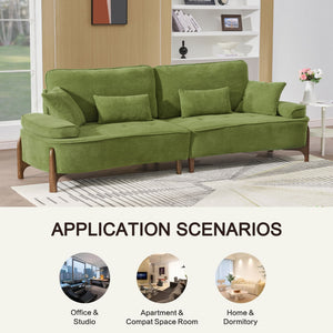 Comfortable Deep Seated Sofa With Pillows