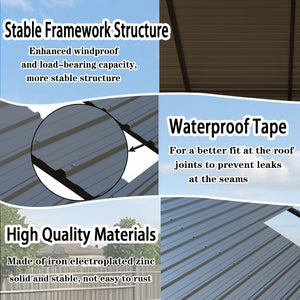 Heavy Duty Carport 20 x 20 Shelter