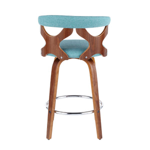 Gardenia - Mid Century Modern Counter Stool (Set of 2)