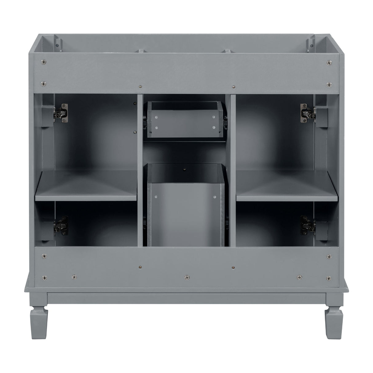 Bathroom Vanity Cabinet With 2 Soft Closing Doors And 2 Drawers