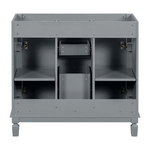 Bathroom Vanity Cabinet With 2 Soft Closing Doors And 2 Drawers