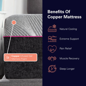11" Renew Cooling Fast Responding Latex Foam Mattress