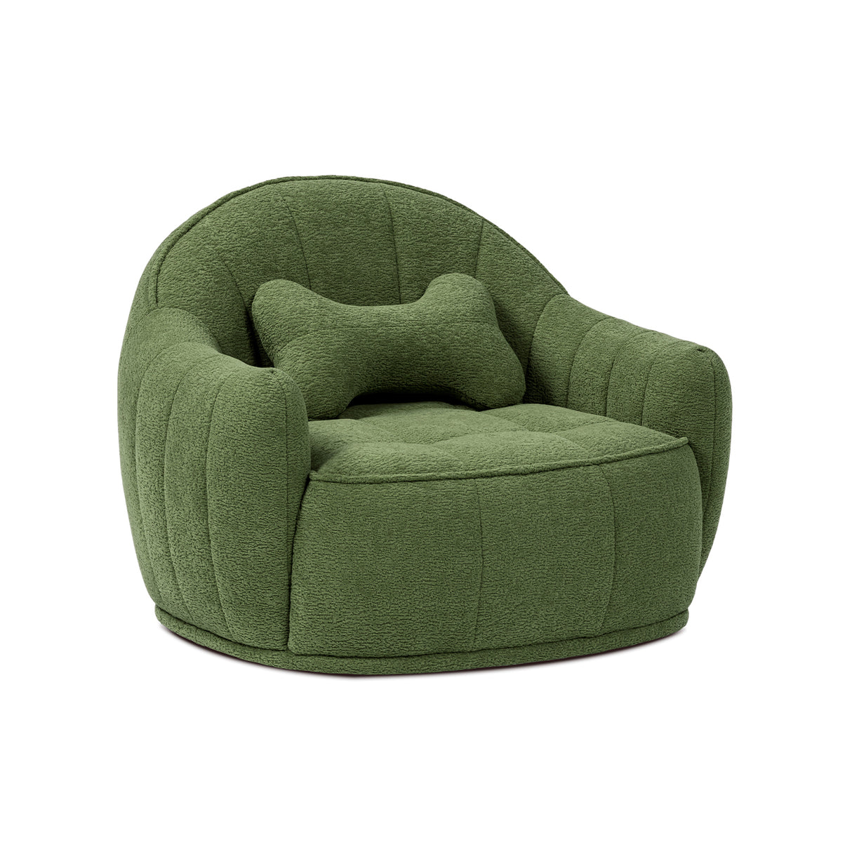 Louie 30.5" Dog Sofa Bed, Medium, Moss