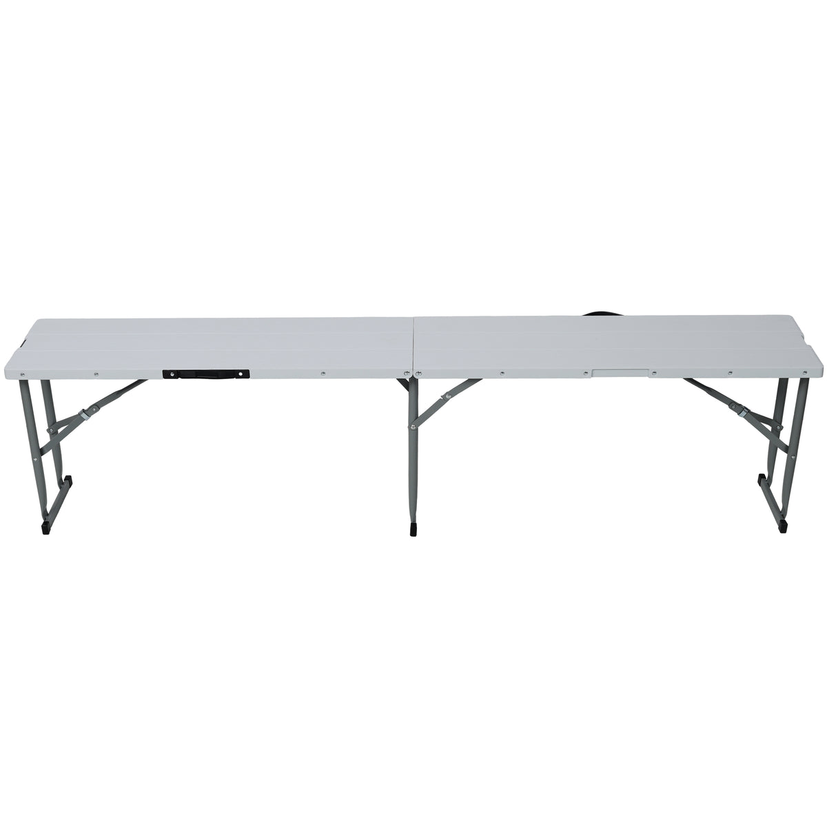 70 Inch Portable Folding Picnic Table Set with 2 Benches