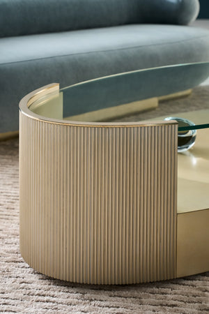 Love Oval Cocktail Table