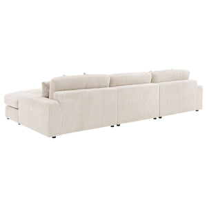 Cassidy - Upholstered Sectional Sofa With Reversible Cushions