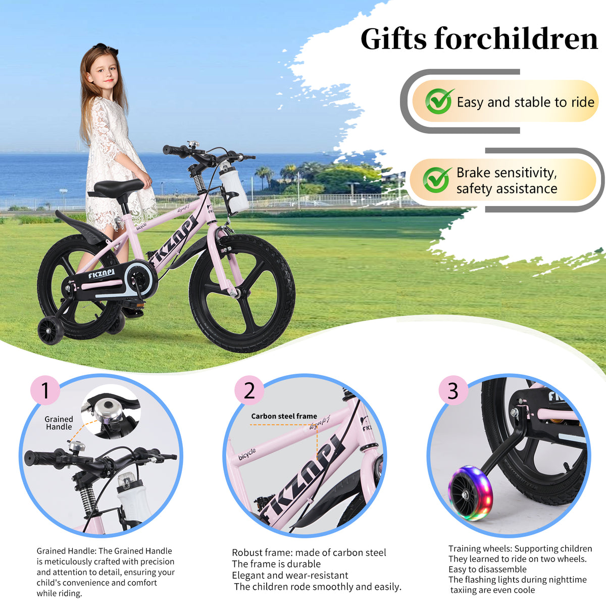 FKZNPJ Kids Bike 16 Inch