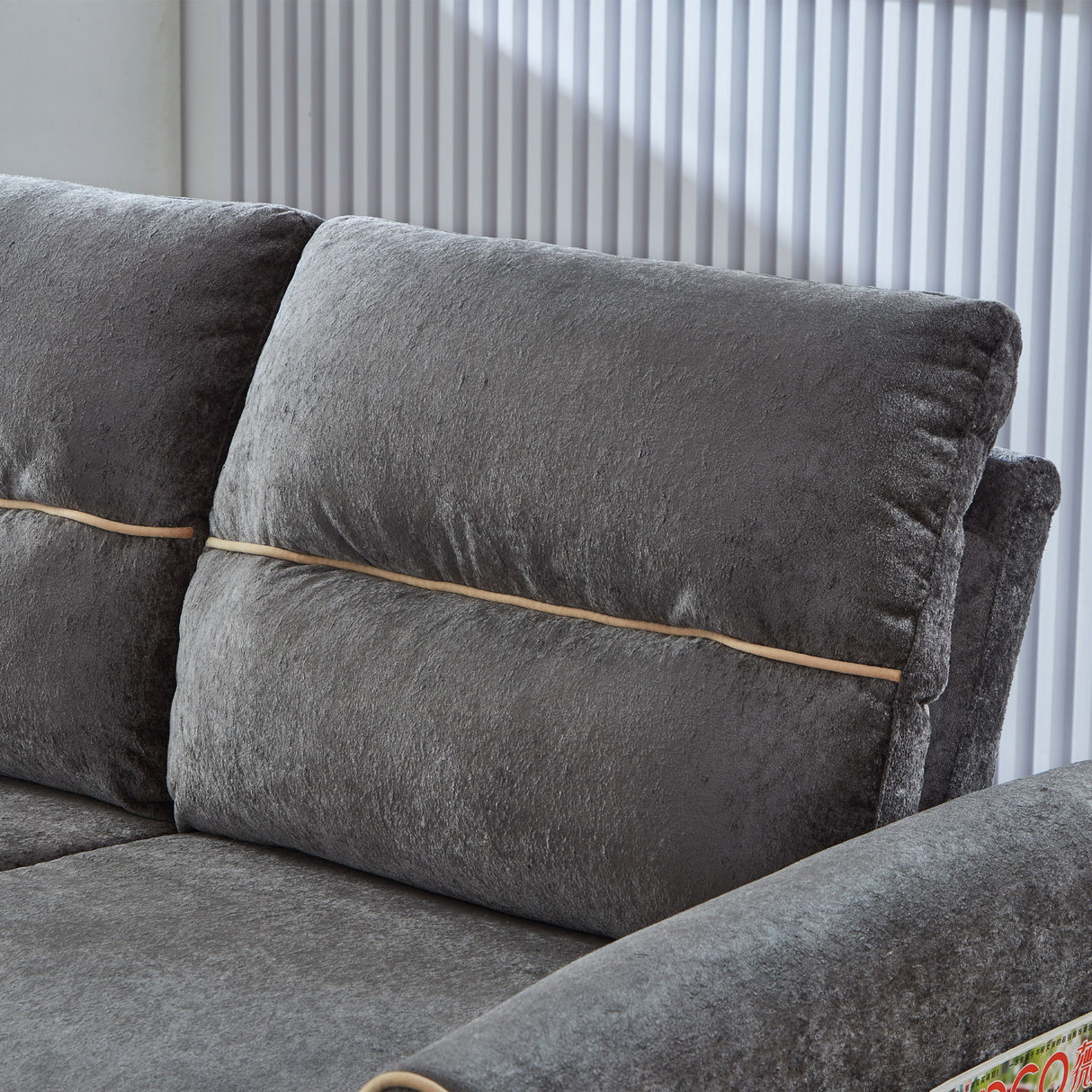 Pull Out Sofa Bed With Adjustable 3 Position Backrest, USB Charging Ports, Side Pockets