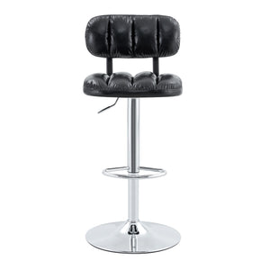 Adjustable Height Bar Stools With Footrest For Kitchen Island (Set of 2)