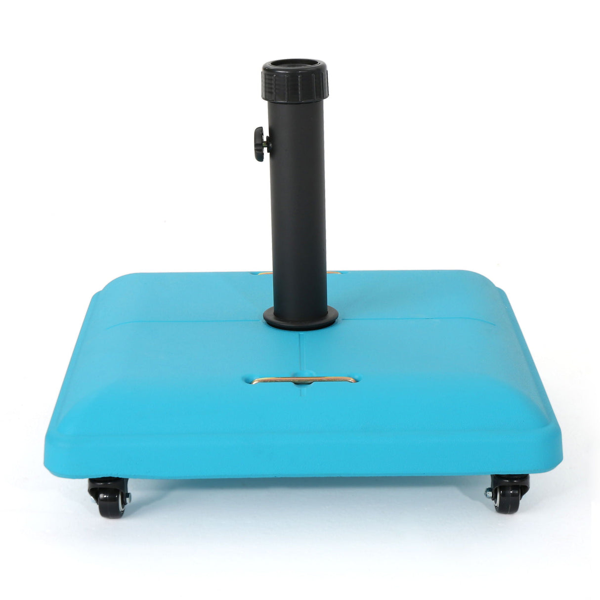 Wheelie Stylish Square Umbrella Base with Stainless Steel Handle