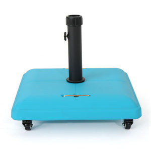 Wheelie Stylish Square Umbrella Base with Stainless Steel Handle