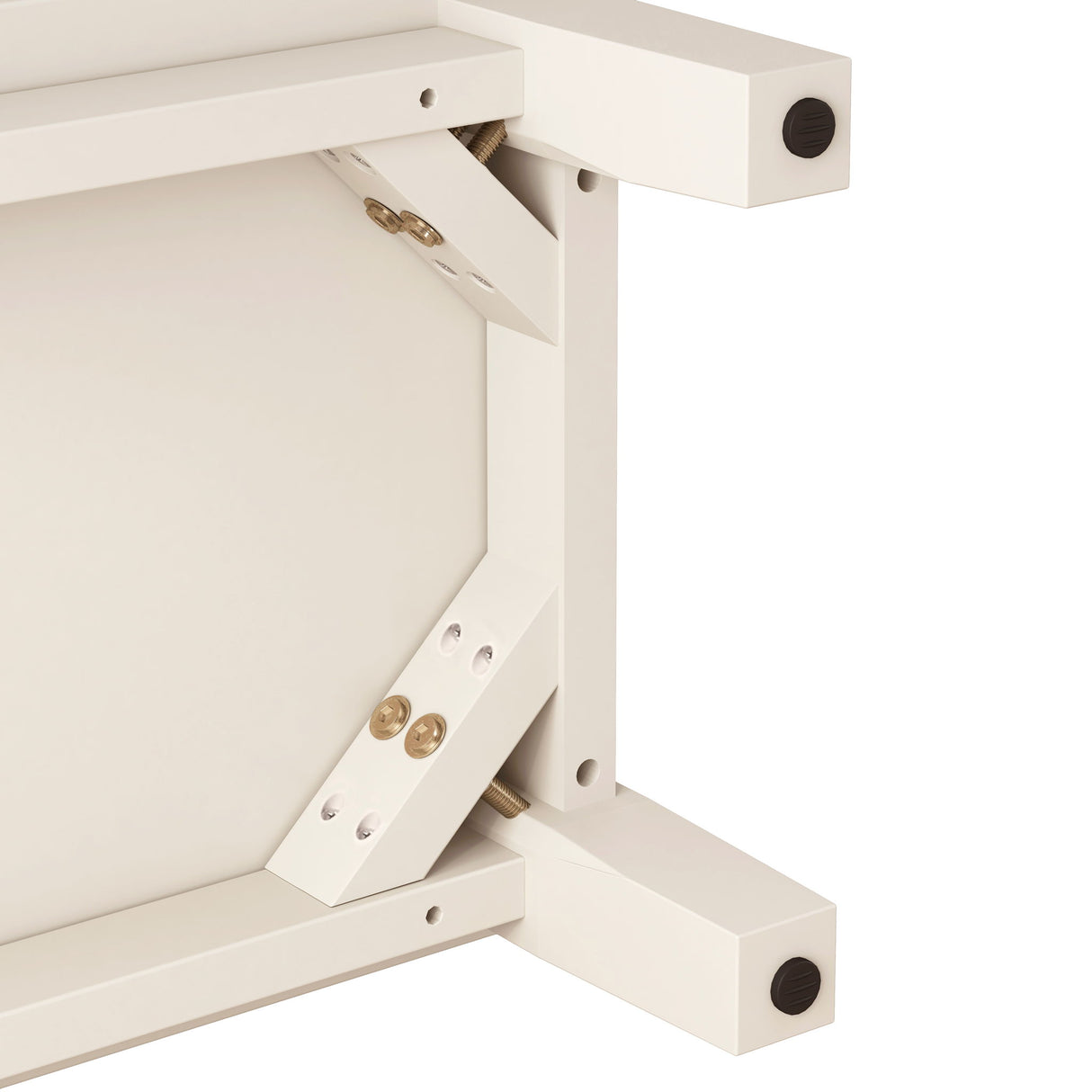 Media Console With 4 Drawers And Cable Management