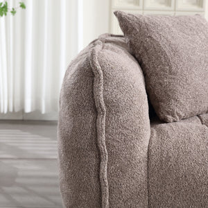 Cozy Beanbag Chair With High Resilience Foam Core For 2