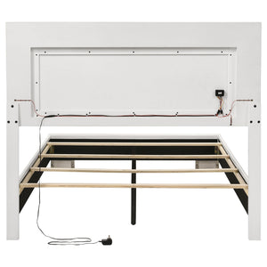 Felicity - LED Panel Bed With Built In Lighting